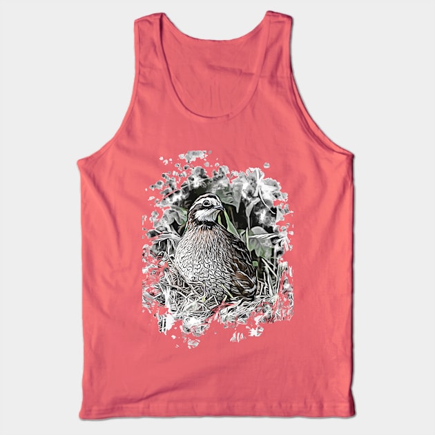 Northern Bobwhite Tank Top by Ripples of Time